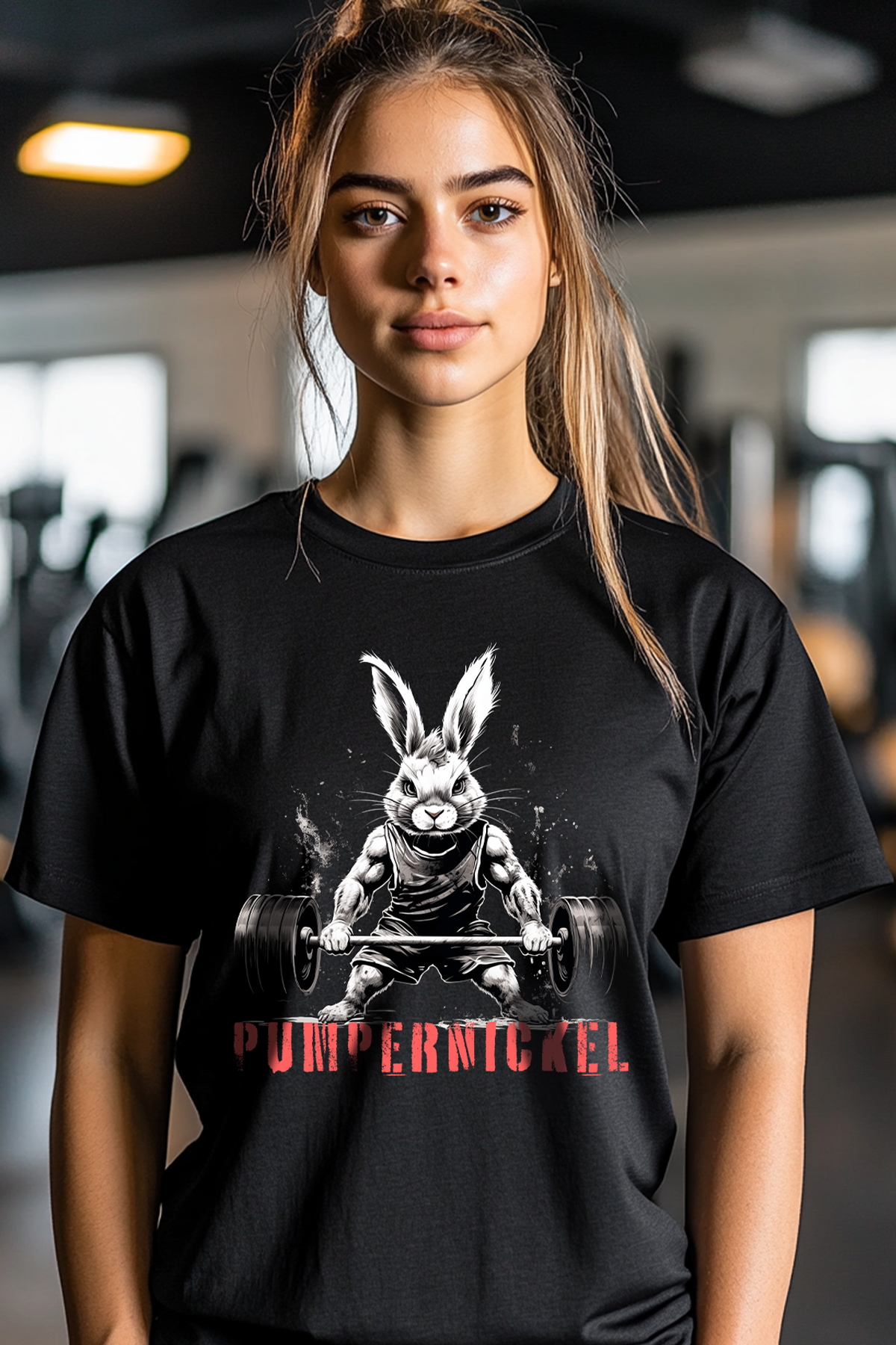 T-SHIRT in der Farbe schwarz. Das Shirt ist in den Größen XXS bis 5XL erhältlich. Der Stoff hat ein Gewicht von 180 GSM und ist aus 100 % gekämmter, ringgesponnener Bio-Baumwolle. Das ideale T-Shirt für alle Bodybuilder und Kraftspotler.