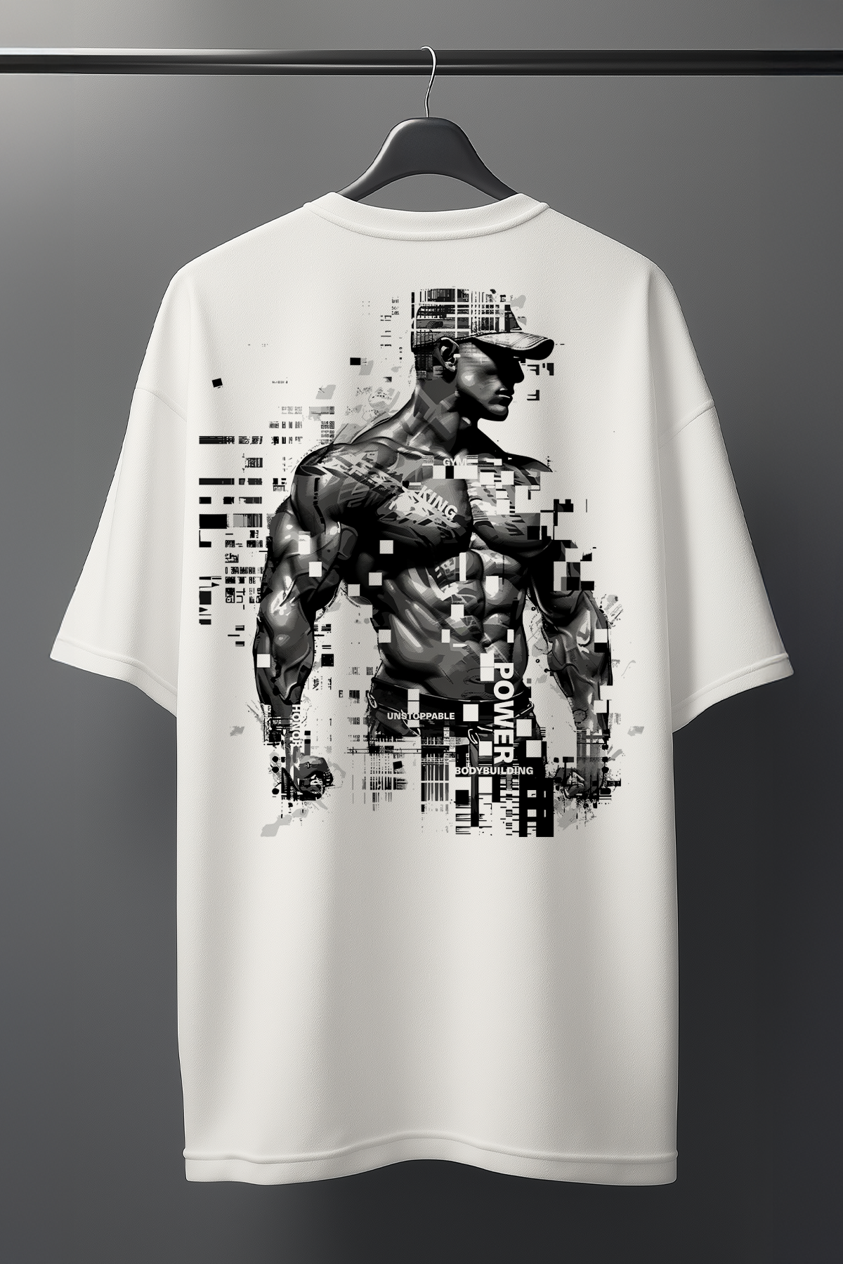 Die übergroßen Shirts in Premiumqualität für Bodybuilder. Das Oversized Shirt ist in den Größen XS bis 4XL erhältlich. Der Stoff ist aus schwerer Baumwolle und hat ein Gewicht von 240 GSM. Er besteht aus 100 % Baumwolle. Das ideale Shirt für alle Bodybuilder und Kraftsportler. Wir verwenden nur umweltfreundliche Verpackungen.