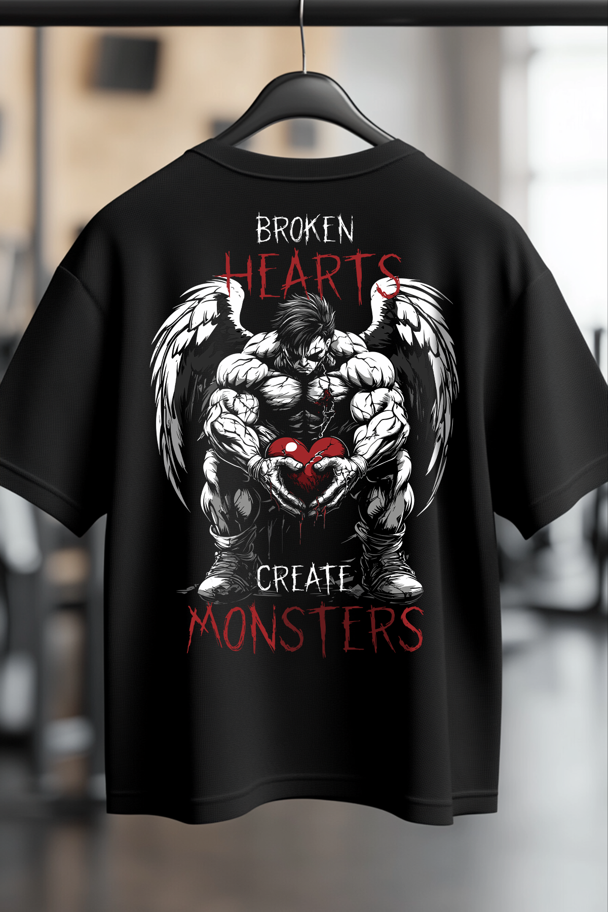 OVERSIZED SHIRT BROKEN HEART