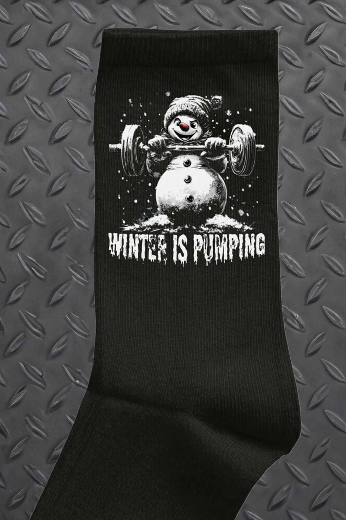 SOCKEN PUMPING SNOWMAN