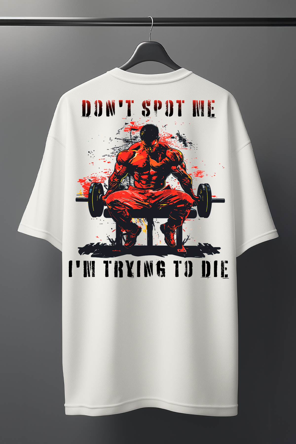 Die übergroßen Shirts in Premiumqualität für Bodybuilder. Das Oversized Shirt ist in den Größen XS bis 4XL erhältlich. Der Stoff ist aus schwerer Baumwolle und hat ein Gewicht von 240 GSM. Er besteht aus 100 % Baumwolle. Das ideale Shirt für alle Bodybuilder und Kraftsportler. Wir verwenden nur umweltfreundliche Verpackungen.