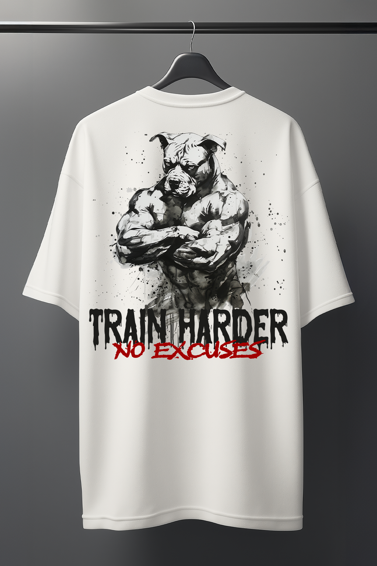 Die übergroßen Shirts in Premiumqualität für Bodybuilder. Das Oversized Shirt ist in den Größen XS bis 4XL erhältlich. Der Stoff ist aus schwerer Baumwolle und hat ein Gewicht von 240 GSM. Er besteht aus 100 % Baumwolle. Das ideale Shirt für alle Bodybuilder und Kraftsportler. Wir verwenden nur umweltfreundliche Verpackungen.