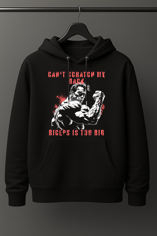 Hoodie in der Farbe schwarz. Der Hoodie ist in den Größen S bis 4XL erhältlich. Der Stoff ist aus Heavy Cotton und hat ein Gewicht von 280 GSM. Er besteht aus 80% Baumwolle und 20% Polyester. Der ideale Hoodie für alle Bodybuilder und Kraftsportler. Wir verwenden eine Umweltfreundliche Verpackung.