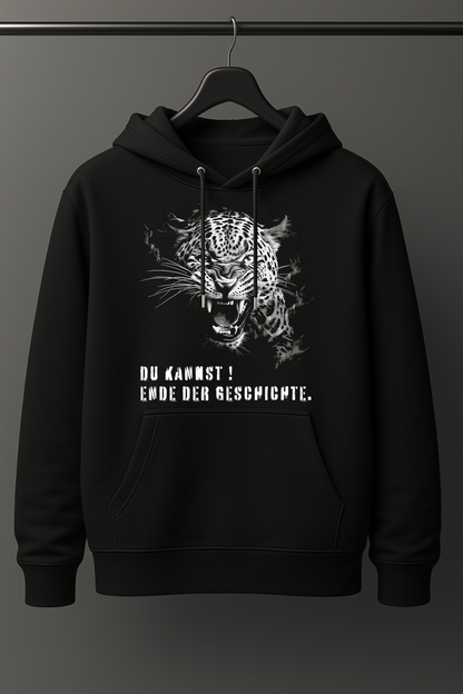 Hoodie in der Farbe schwarz. Der Hoodie ist in den Größen S bis 4XL erhältlich. Der Stoff ist aus Heavy Cotton und hat ein Gewicht von 280 GSM. Er besteht aus 80% Baumwolle und 20% Polyester. Der ideale Hoodie für alle Bodybuilder und Kraftsportler. Wir verwenden eine Umweltfreundliche Verpackung.