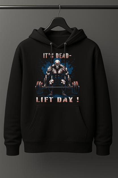 Hoodie in der Farbe schwarz. Der Hoodie ist in den Größen S bis 4XL erhältlich. Der Stoff ist aus Heavy Cotton und hat ein Gewicht von 280 GSM. Er besteht aus 80% Baumwolle und 20% Polyester. Der ideale Hoodie für alle Bodybuilder und Kraftsportler. Wir verwenden eine Umweltfreundliche Verpackung.