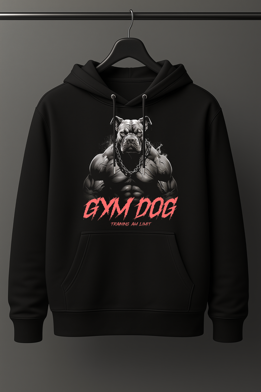 Hoodie in der Farbe schwarz. Der Hoodie ist in den Größen S bis 4XL erhältlich. Der Stoff ist aus Heavy Cotton und hat ein Gewicht von 280 GSM. Er besteht aus 80% Baumwolle und 20% Polyester. Der ideale Hoodie für alle Bodybuilder und Kraftsportler. Wir verwenden eine Umweltfreundliche Verpackung.