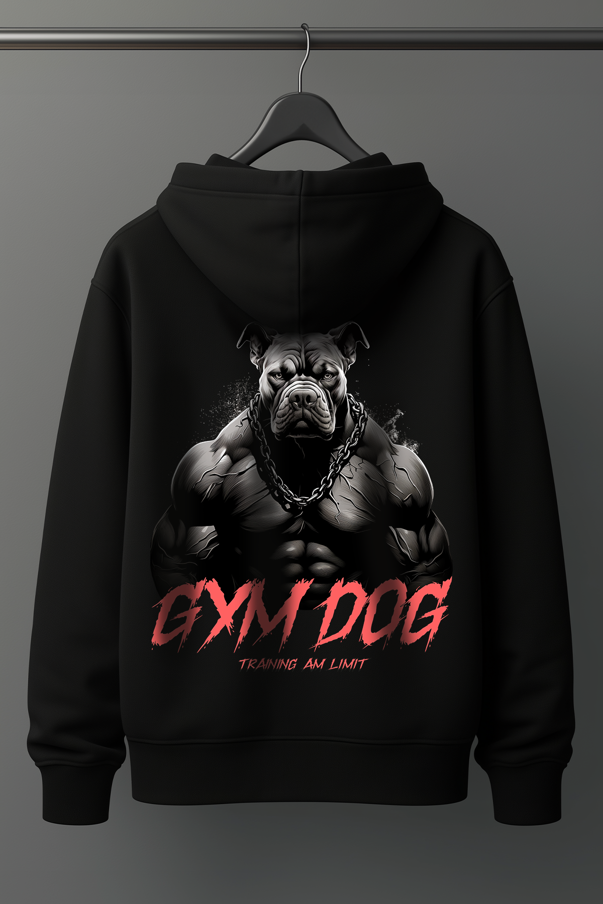Der schwarze Oversized Hoodie ist ideale für alle, die Bodybuilding, Kraftsport und Fitness mit Leidenschaft leben. Der lockere Schnitt bietet maximale Bewegungsfreiheit, perfekt für Brusttraining, Kreuzheben, Schulter-Workouts oder Kniebeugen. Der Hoodie hält dich warm beim Aufwärmen und sorgt für Komfort nach intensiven Trainingseinheiten. Ein Must-Have für den echten Gym-Lifestyle. Der Hoodie ist robust, sportlich und gleichzeitig stylisch. Damit bist du im Gym und auf der Straße ein echter Hingucker.