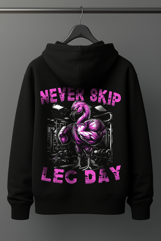 OVERSIZED HOODIE LEG DAY