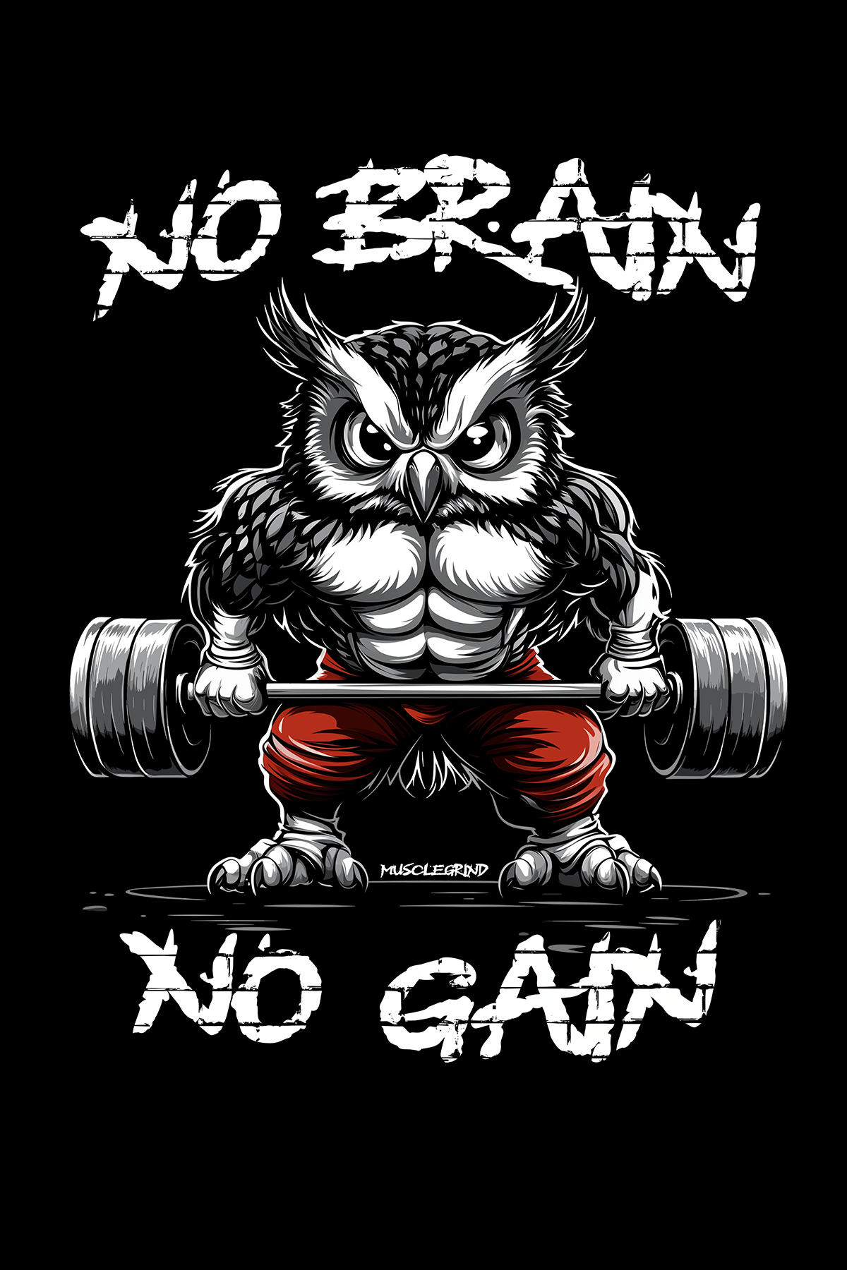 T-SHIRT NO BRAIN