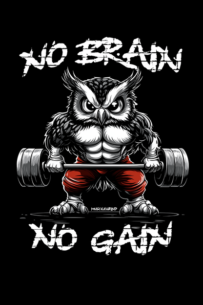 T-SHIRT NO BRAIN