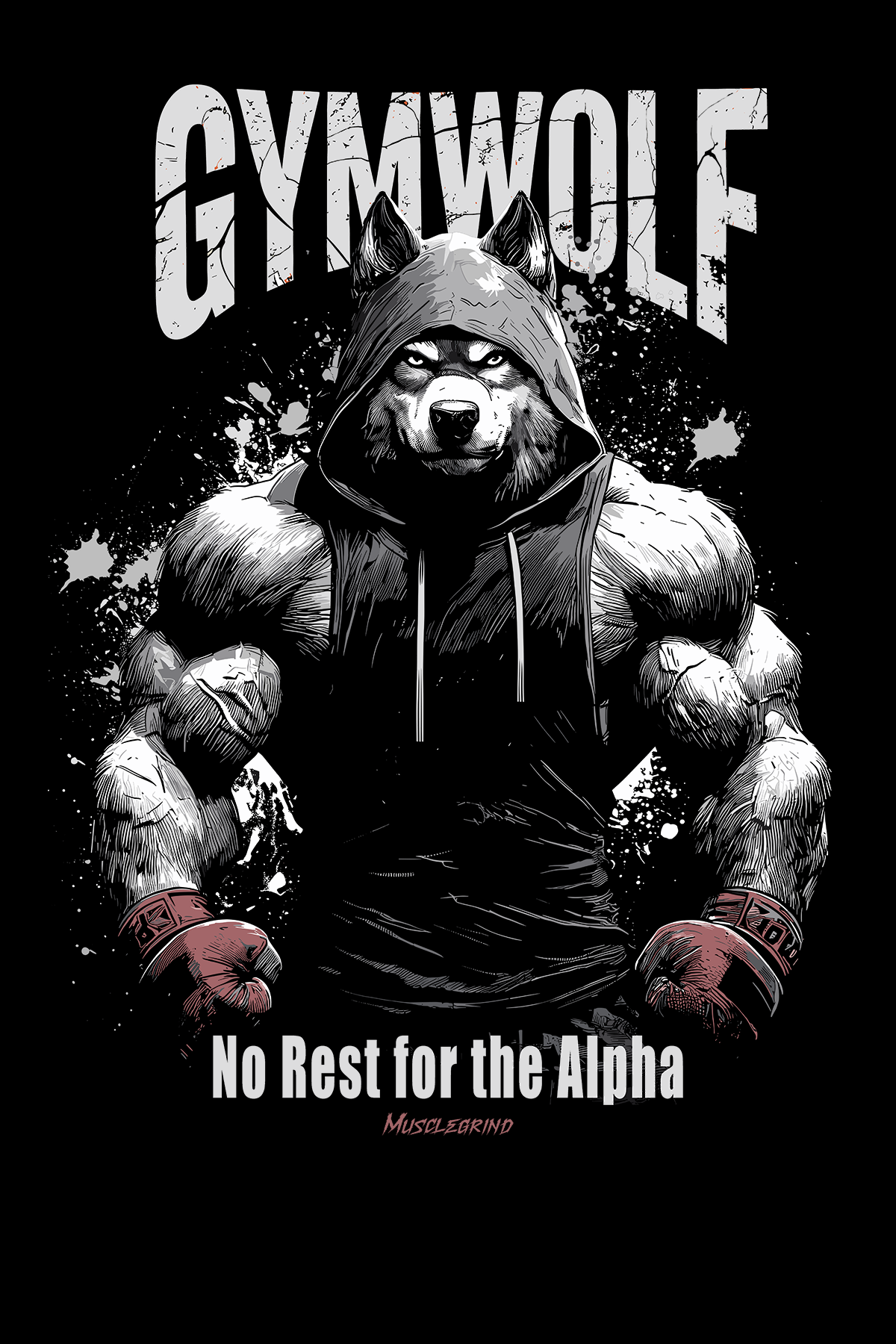 OVERSIZED SHIRT GYMWOLF