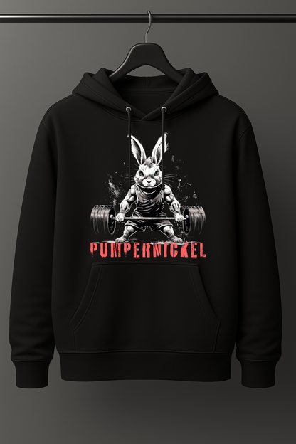 Hoodie in der Farbe schwarz. Der Hoodie ist in den Größen S bis 4XL erhältlich. Der Stoff ist aus Heavy Cotton und hat ein Gewicht von 280 GSM. Er besteht aus 80% Baumwolle und 20% Polyester. Der ideale Hoodie für alle Bodybuilder und Kraftsportler. Wir verwenden eine Umweltfreundliche Verpackung.