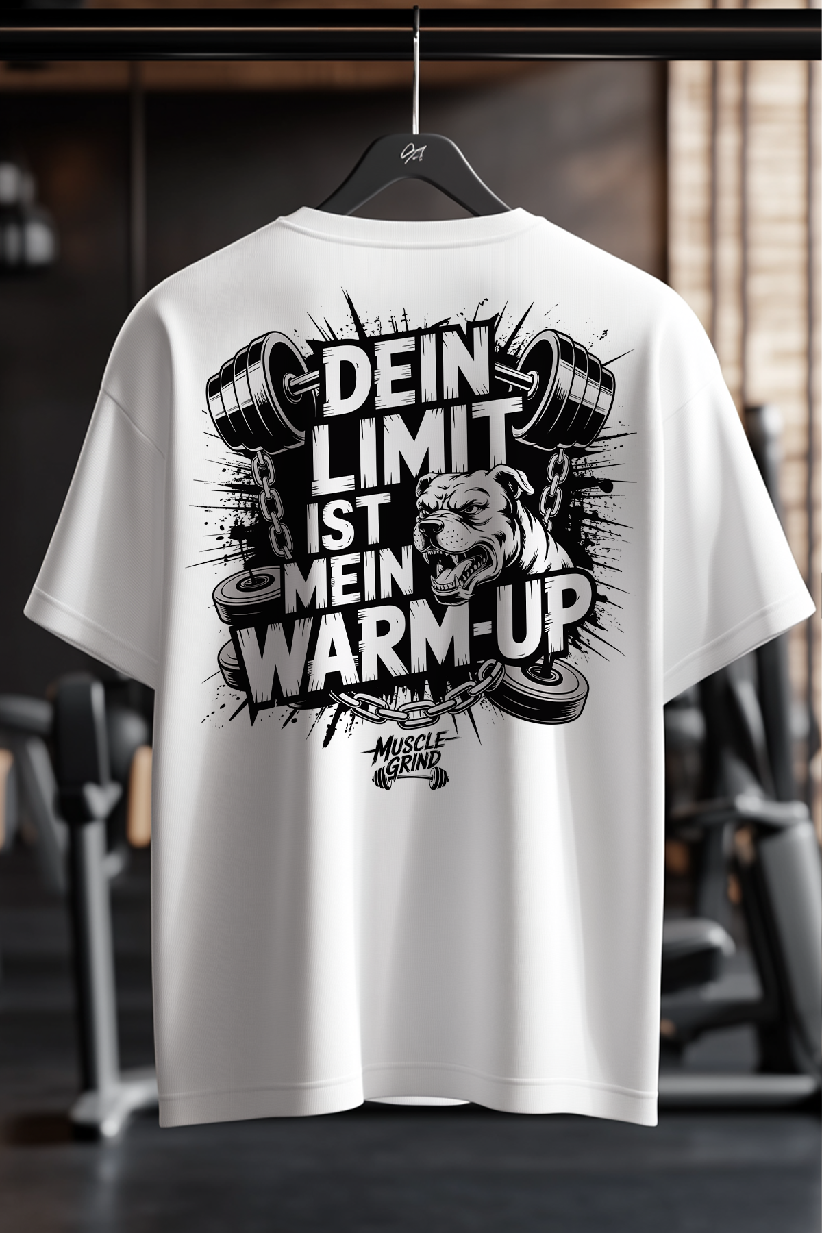 Die übergroßen Shirts in Premiumqualität für Bodybuilder. Das Oversized Shirt ist in den Größen XS bis 4XL erhältlich. Der Stoff ist aus schwerer Baumwolle und hat ein Gewicht von 240 GSM. Er besteht aus 100 % Baumwolle. Das ideale Shirt für alle Bodybuilder und Kraftsportler. Wir verwenden nur umweltfreundliche Verpackungen.